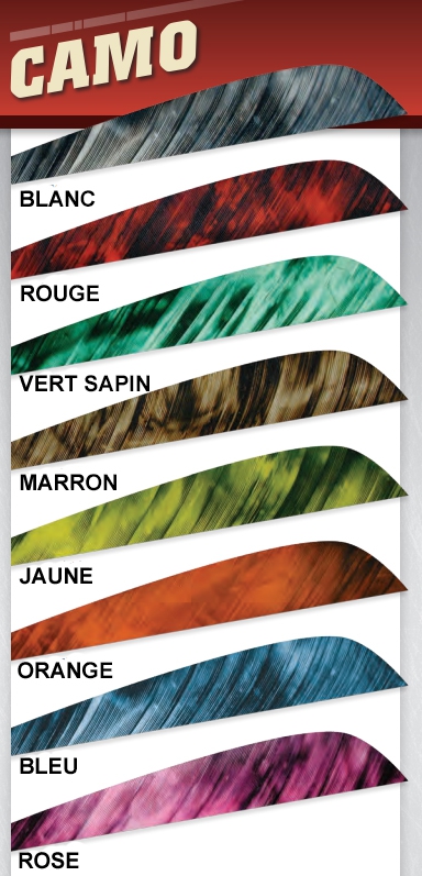 PLUMES NAT PARA 5 CAMO
