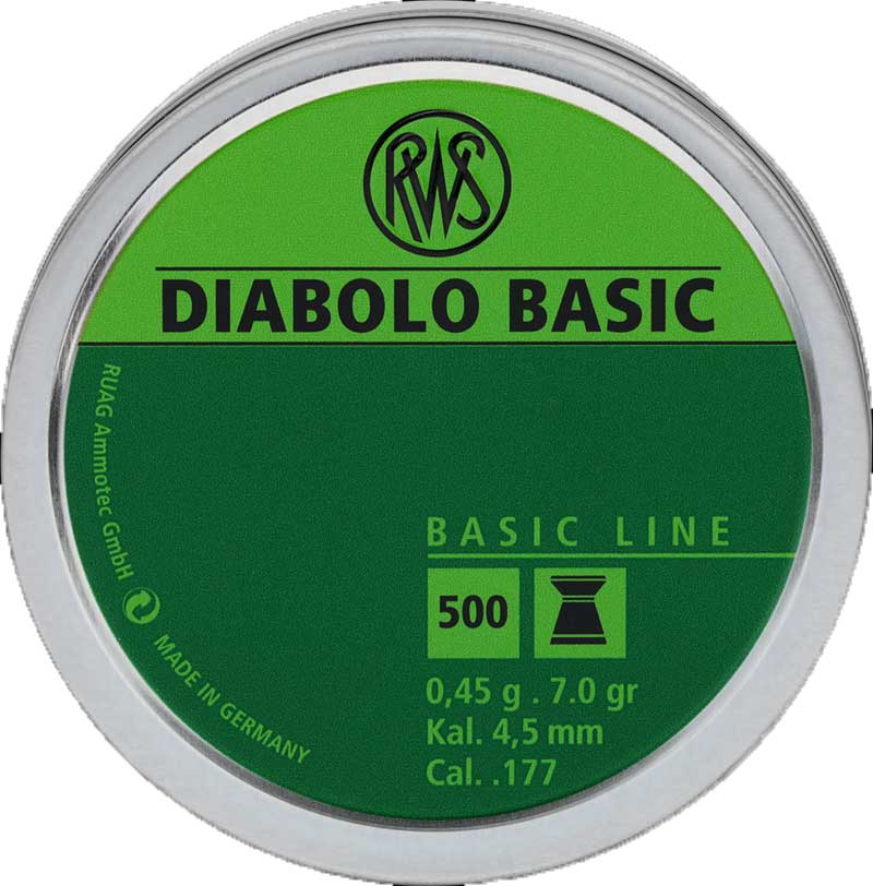 RWS 4.5 DIABOLO BASIC 0.5G