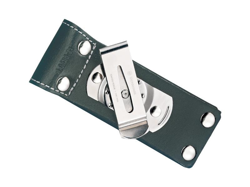VICTORINOX ETUI CUIR NOIR CLIP