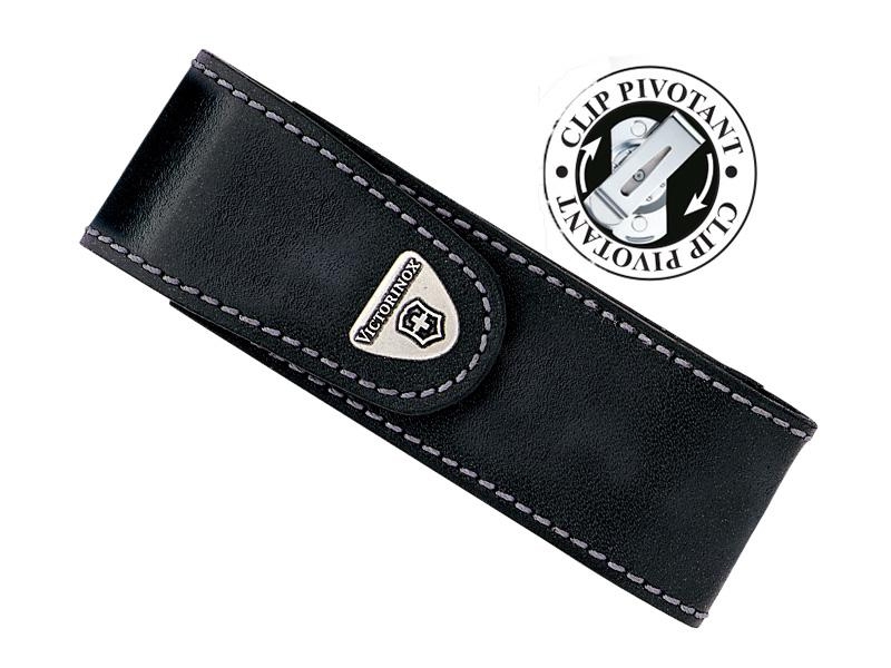 VICTORINOX ETUI CUIR NOIR CLIP