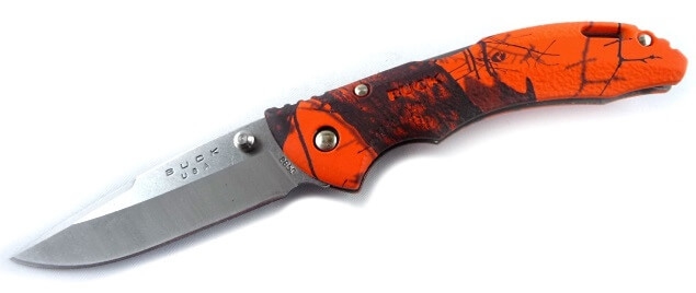 Couteau Buck Bantam Orange/cam