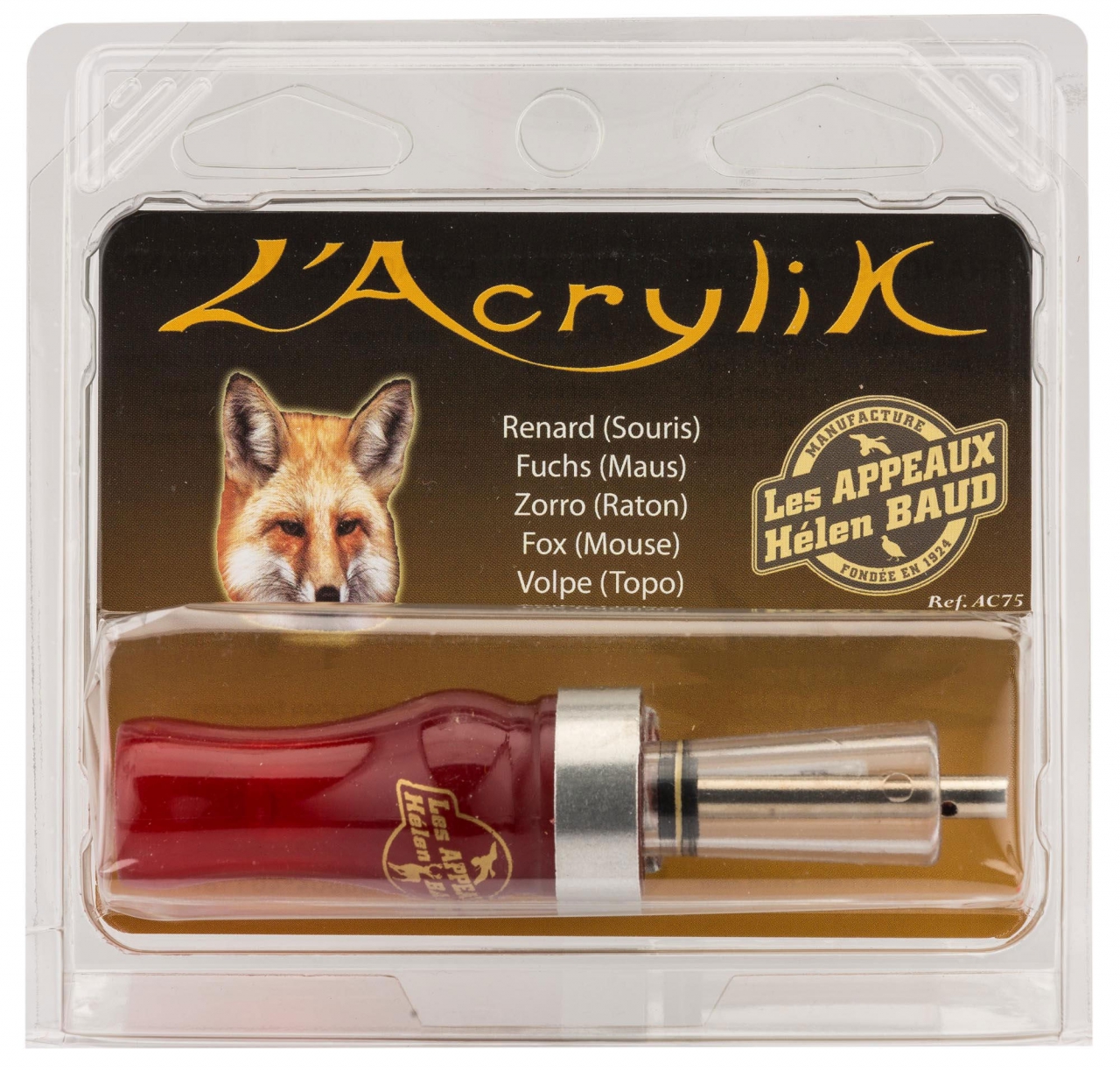 APPEAU L'ACRYLIK RENARD