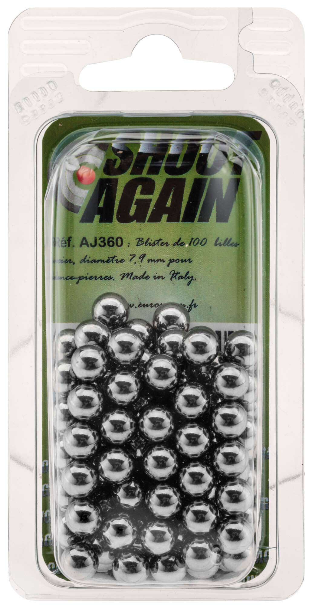 BILLE ACIER LANCE PIERRE *100