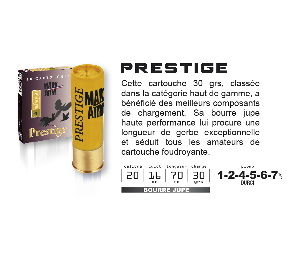 MARY ARM PRESTIGE 30 CAL 20 BJ