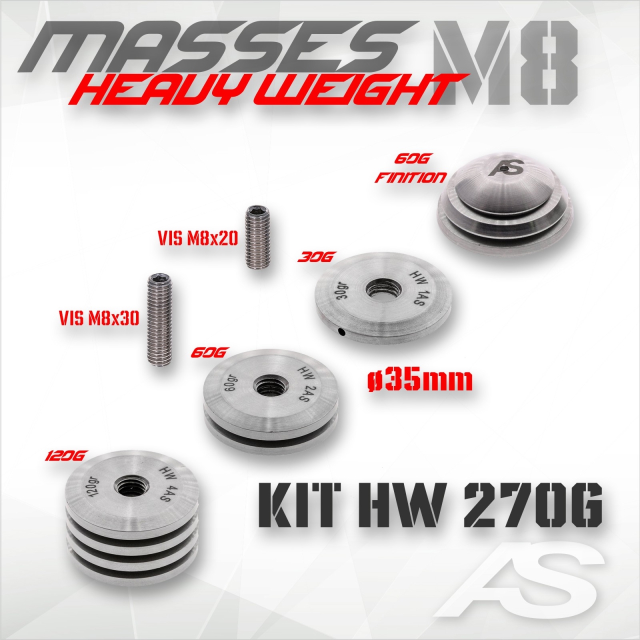 AS KIT MASSE HEAVY WEIGHT