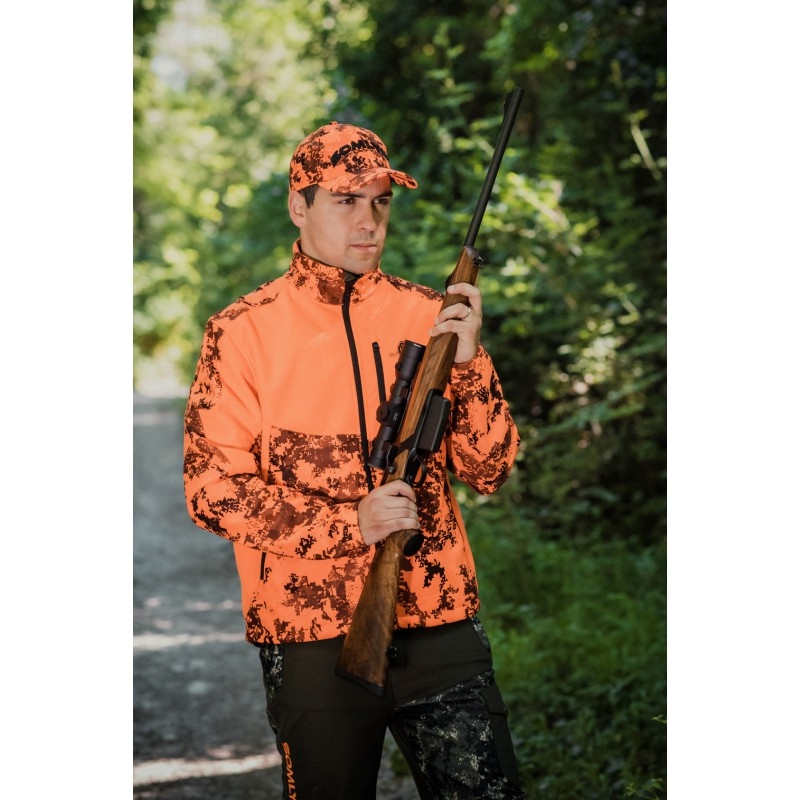 Somlys veste camo pixel orange
