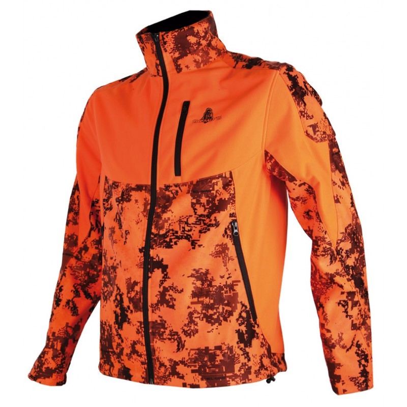 Somlys veste camo pixel orange