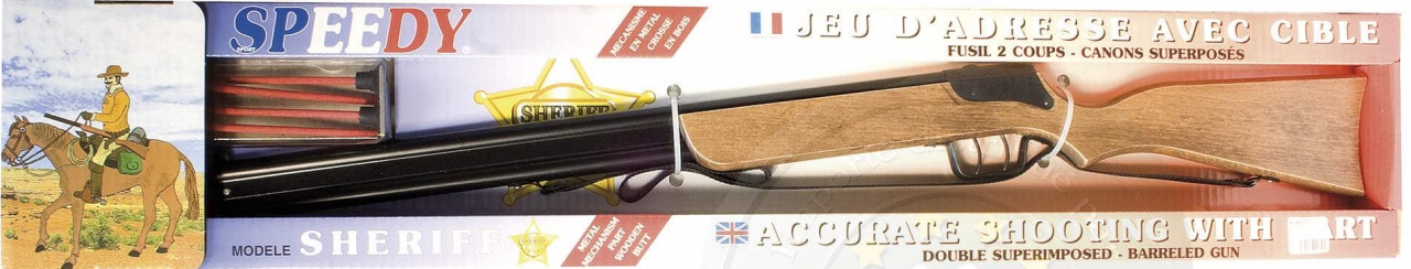 JEU FUSIL SUPERPOSE VENTOUSE