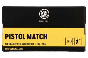 RWS 22LR PISTOL MATCH X50