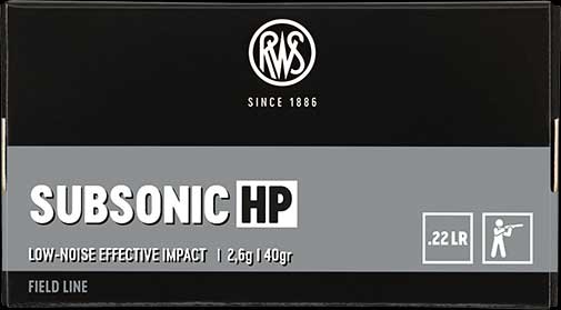 RWS 22 LR SUBSONIC HP X50