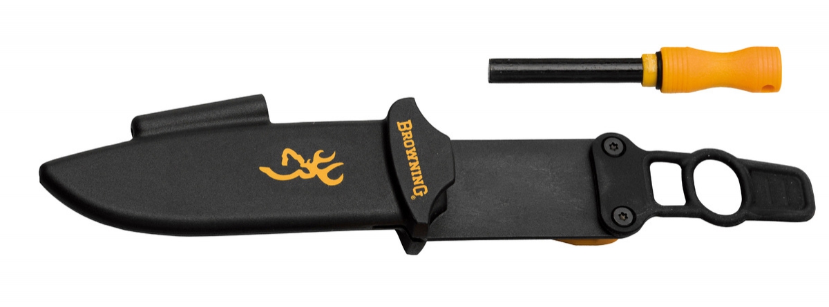 Couteau knife ignite orange