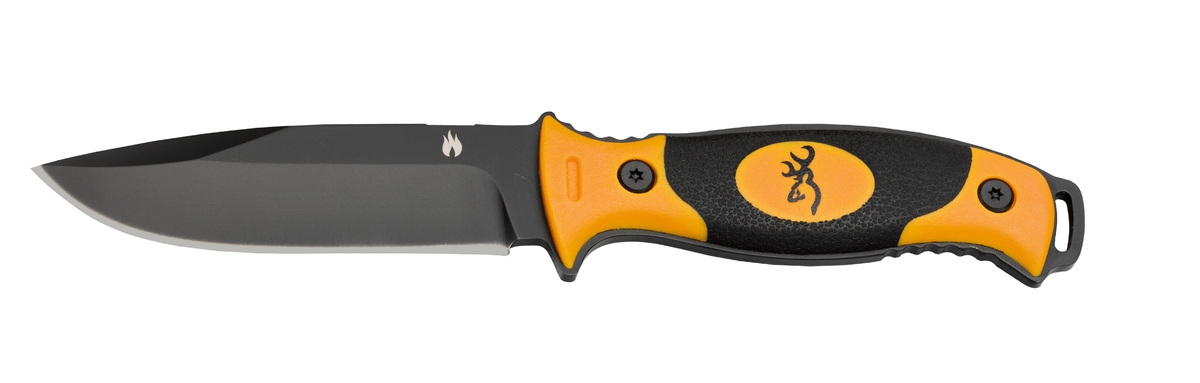 Couteau knife ignite orange