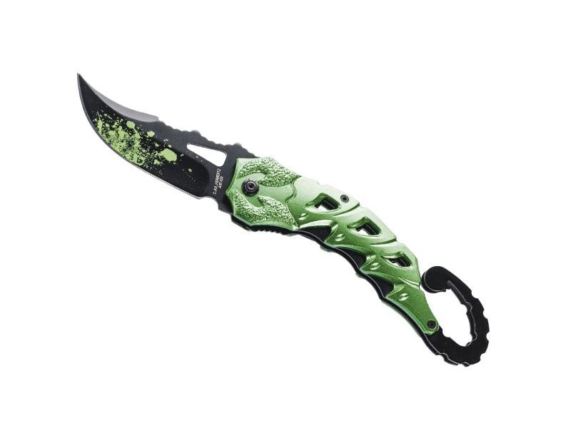 Couteau Herbertz alu vert
