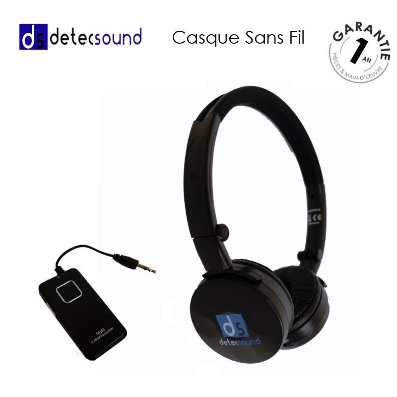 CASQUE SANS FIL DETECSOUND