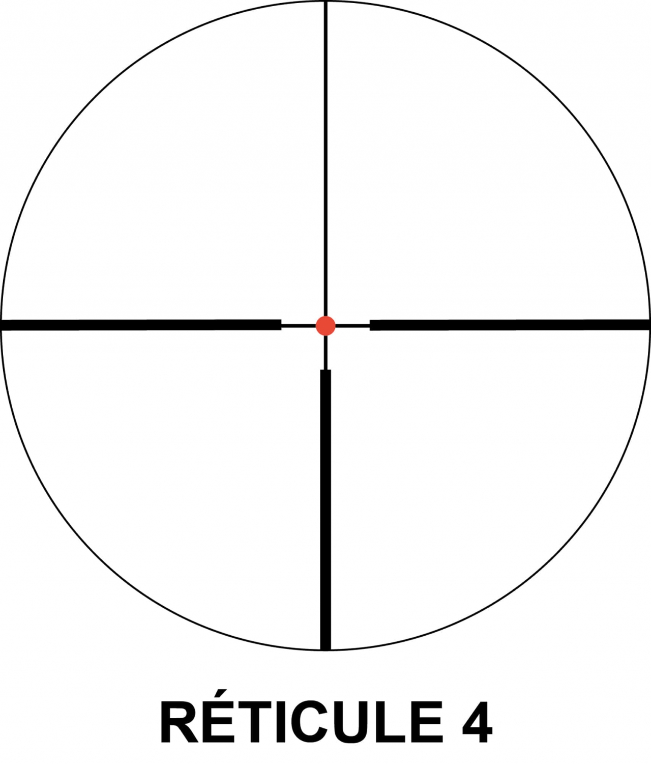 MICRODOT LUNETTE 2-12X50 RET4
