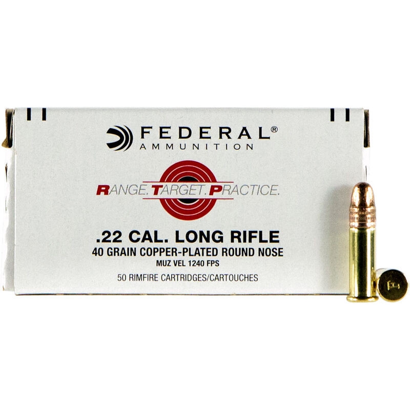 FEDERAL CART 22LR 40GR COPPER