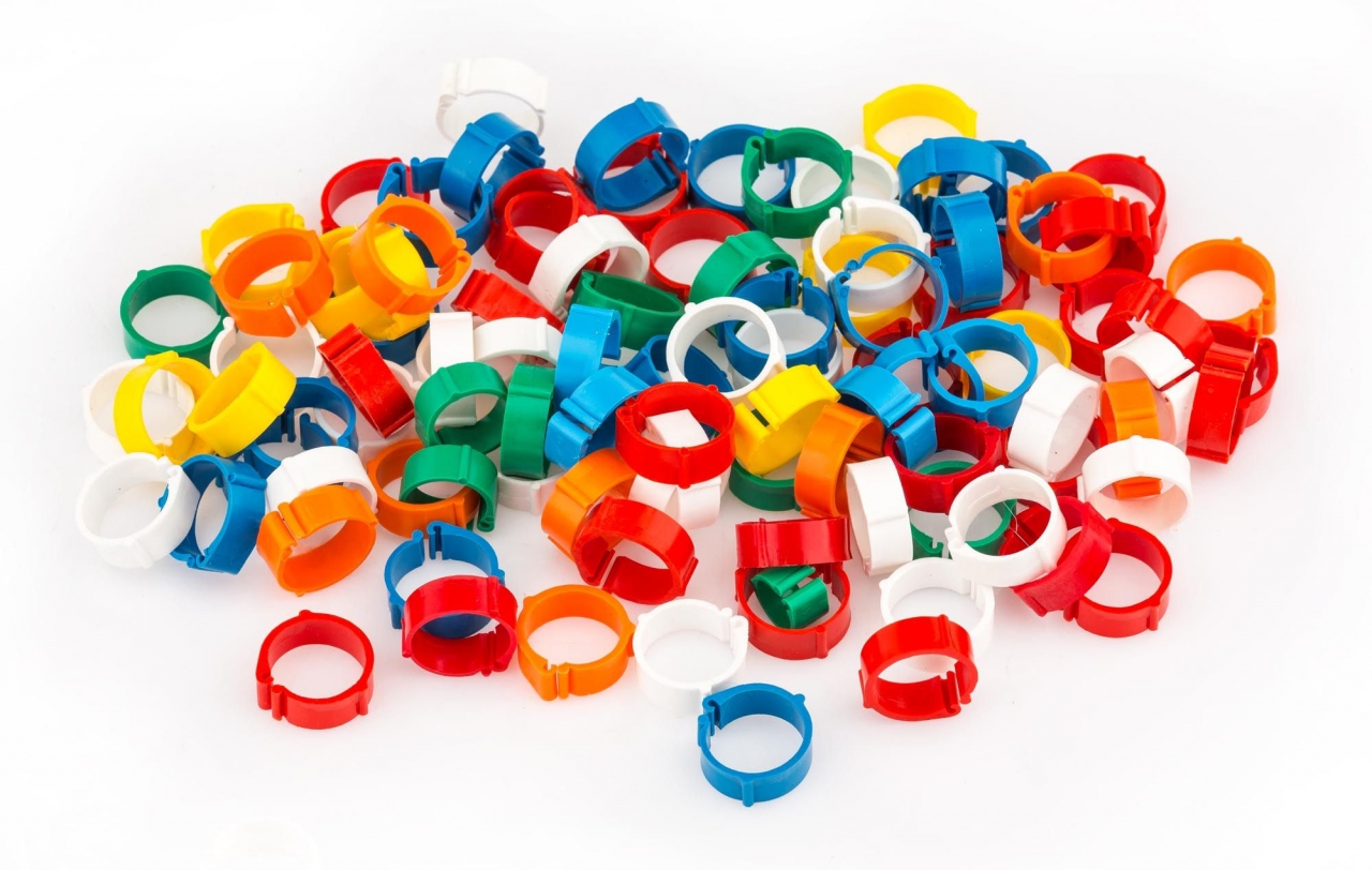 BAGUE REPERAGE CLIPS 16MM *100