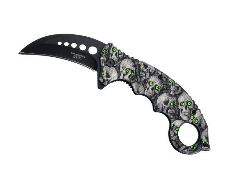 Herbertz karambit tete de mort