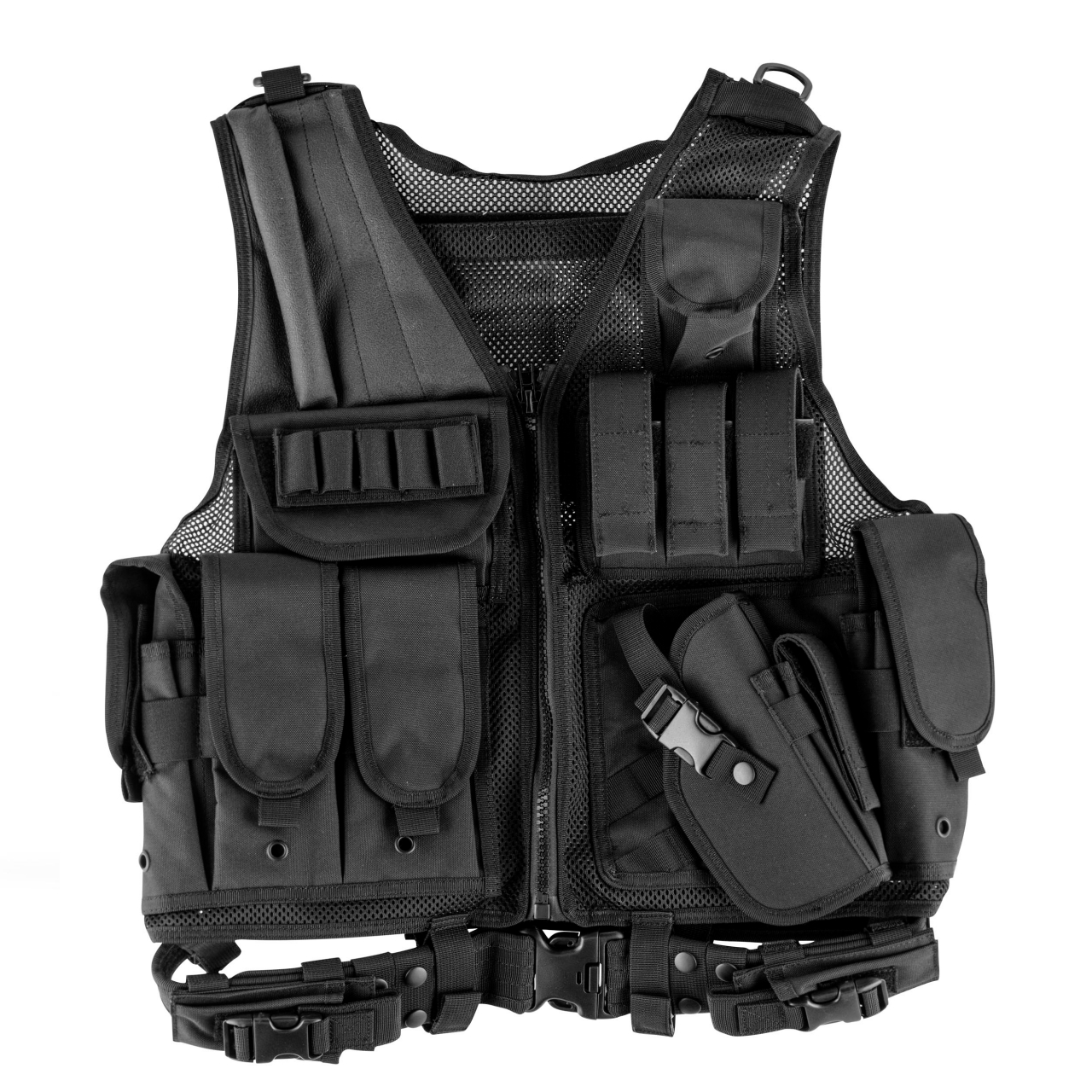VESTE COMBAT ZIP HOLSTER