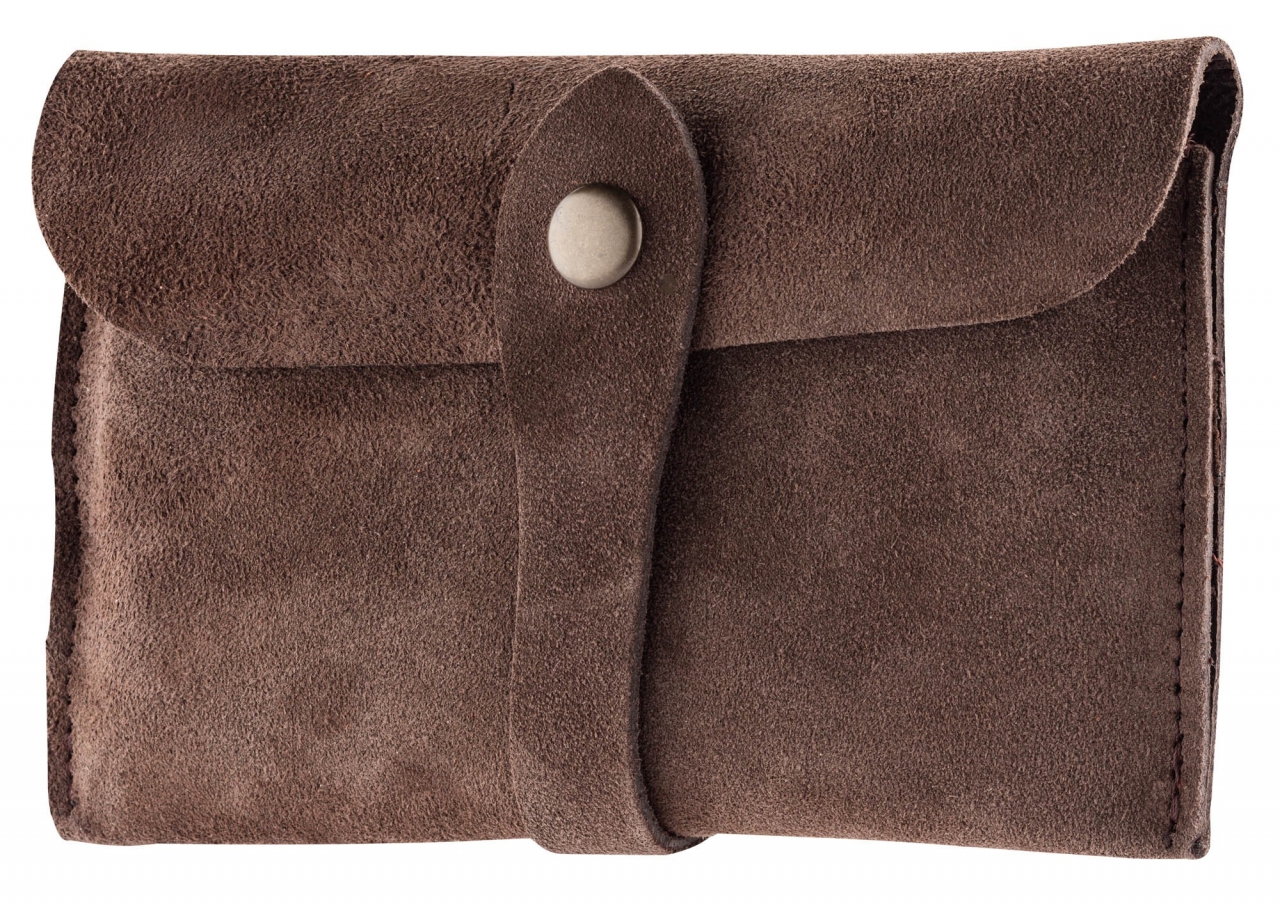 CARTOUCHIERE POCHETTE DAIM
