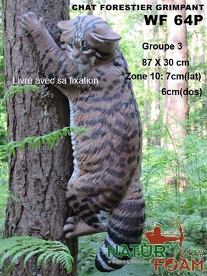 NATURFOAM CHAT FORESTIER