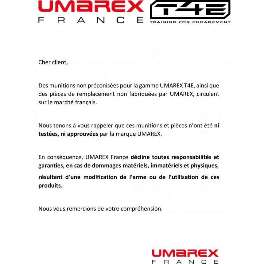 UMAREX PISTOLET WALTHER T4E