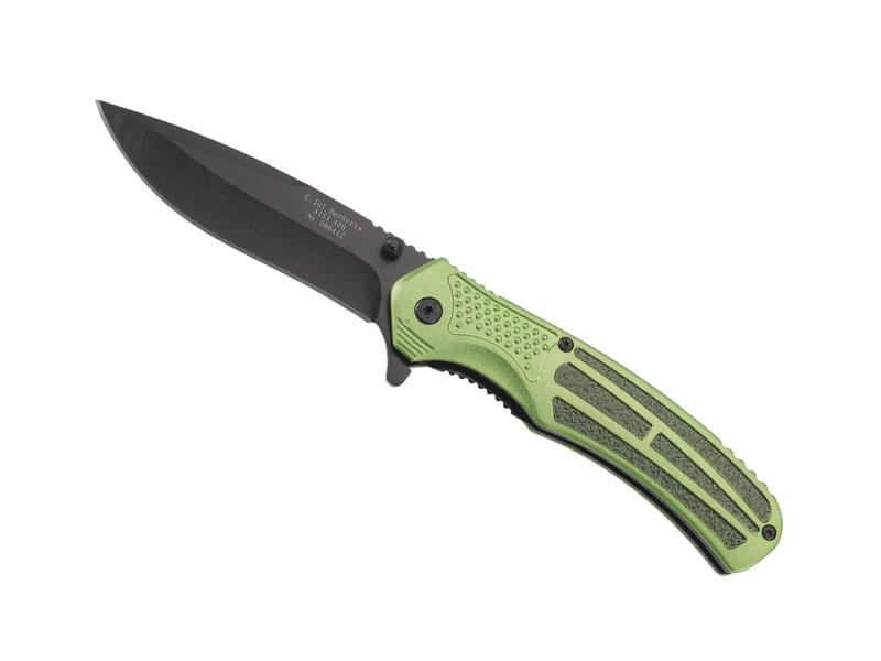Couteau Herbertz anodise vert