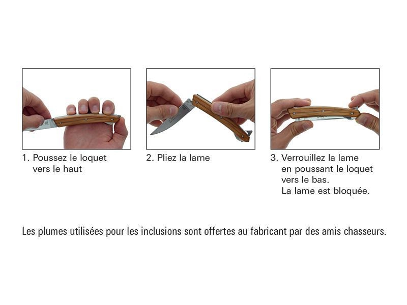 Couteau Thiers Dozorme Bois