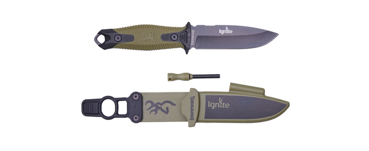 COUTEAU BUSHCRAFT IGNITE FIXED