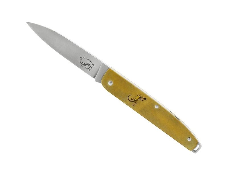 SALAMANDRA 10CM INOX LAITON