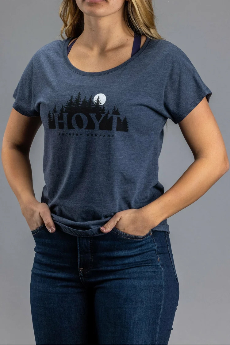T SHIRT HOYT LADY MOONSCAPE