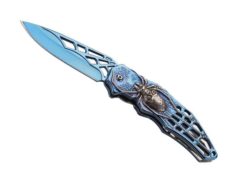 COUTEAU HERBERTZ TITANIUM BLEU