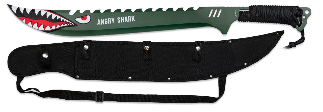 MACHETTE LATINE ANGRY SHARK