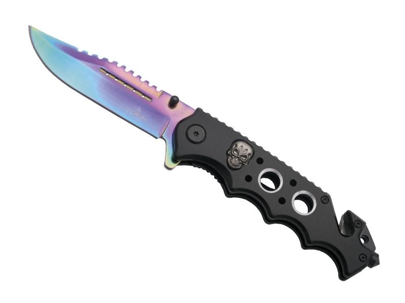 THIRD COUTEAU TETE DE MORT