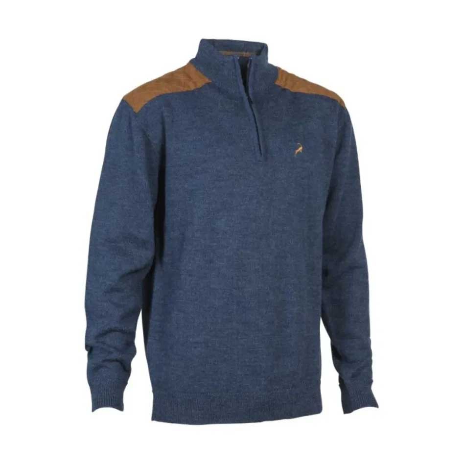 LVC PULL FOX ZIPPE BLEU