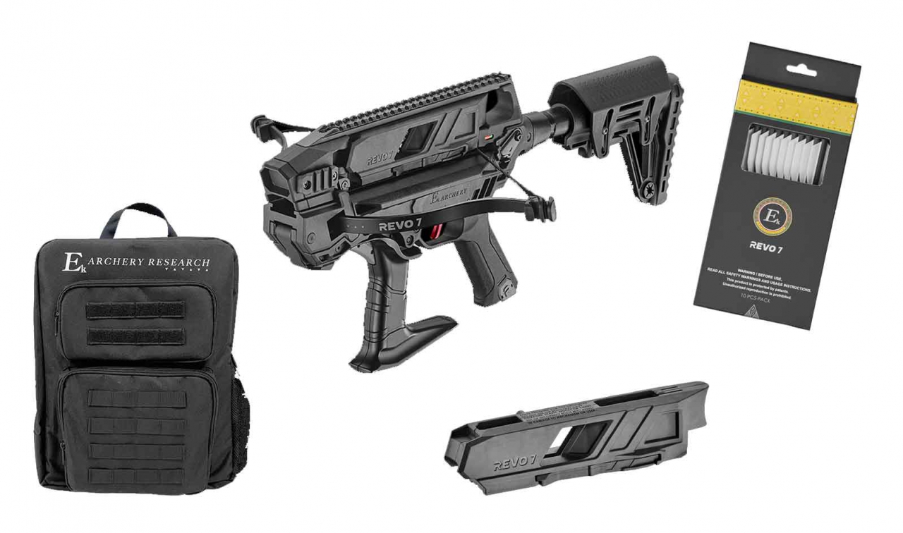 EK PACK PISTOLET ARBALETE REVO
