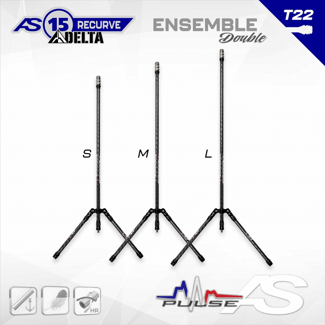 AS STAB COMP PULSE15 RECURVE