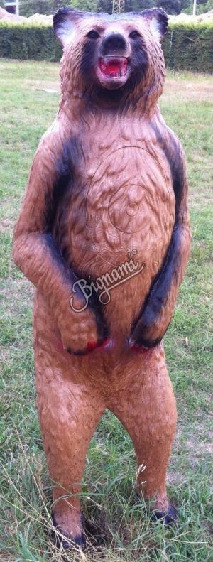 AA CIBLE 3D OURS MARRON DEBOUT