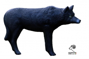 SRT CIBLE 3D LOUP NOIR G2
